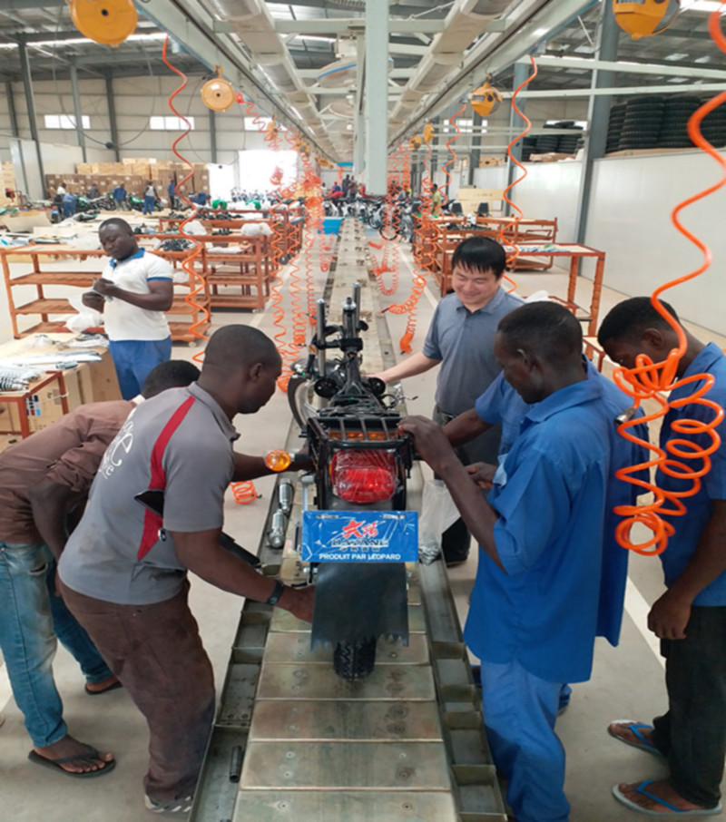 Motorcycle Automatic Assembly Line